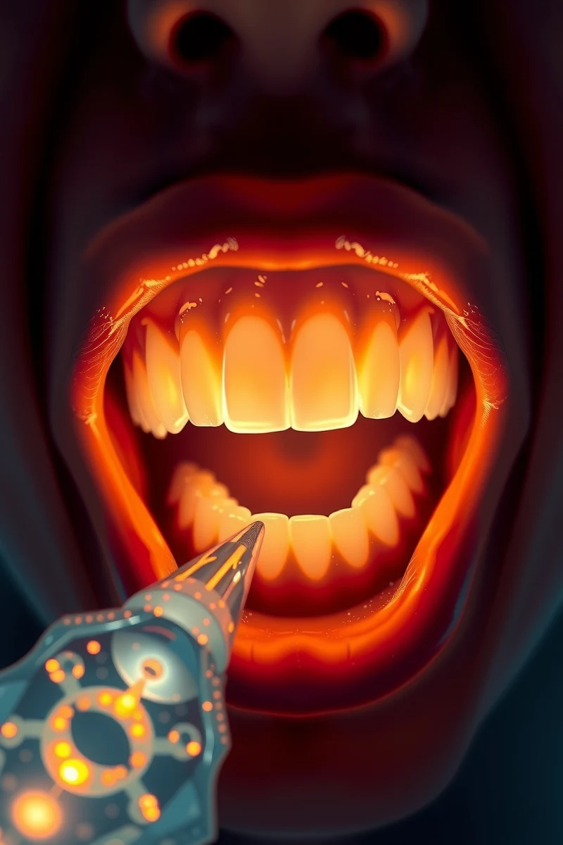 Spitting Out Teeth At Work