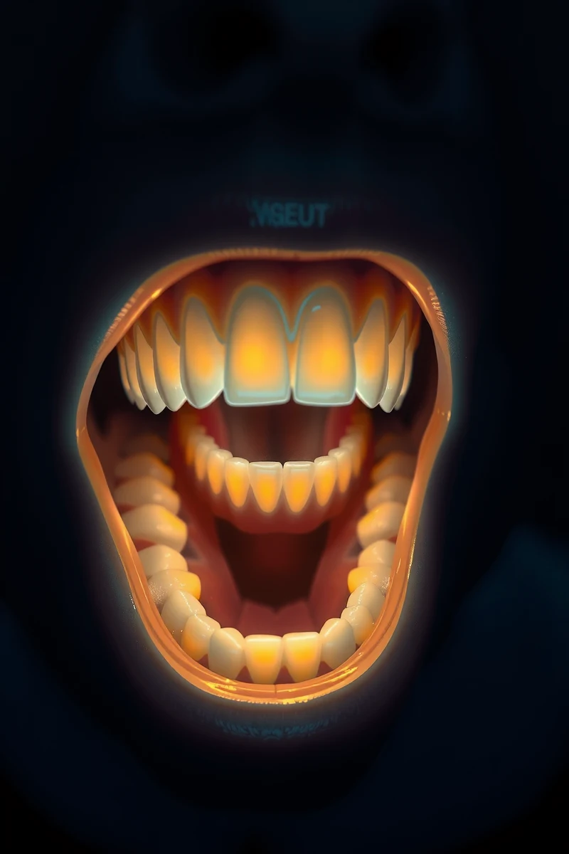 Spitting Out Teeth Before a Presentation