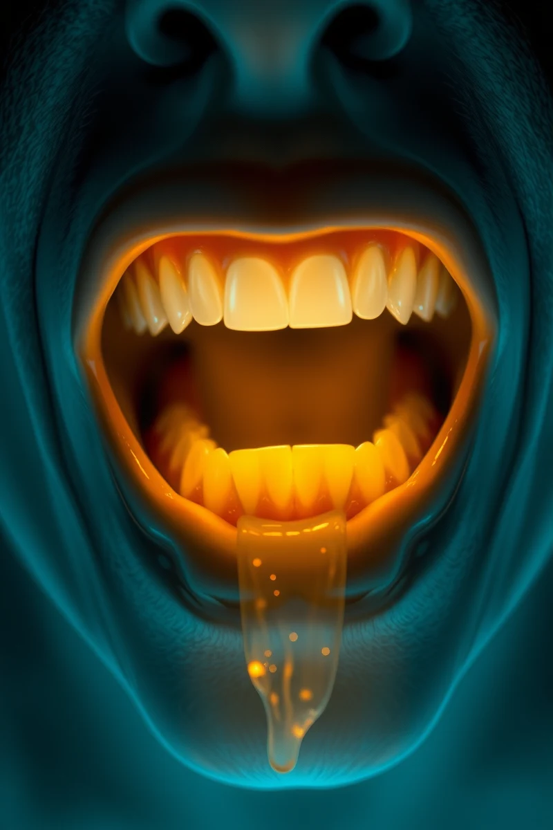 Spitting Out Teeth With Shame