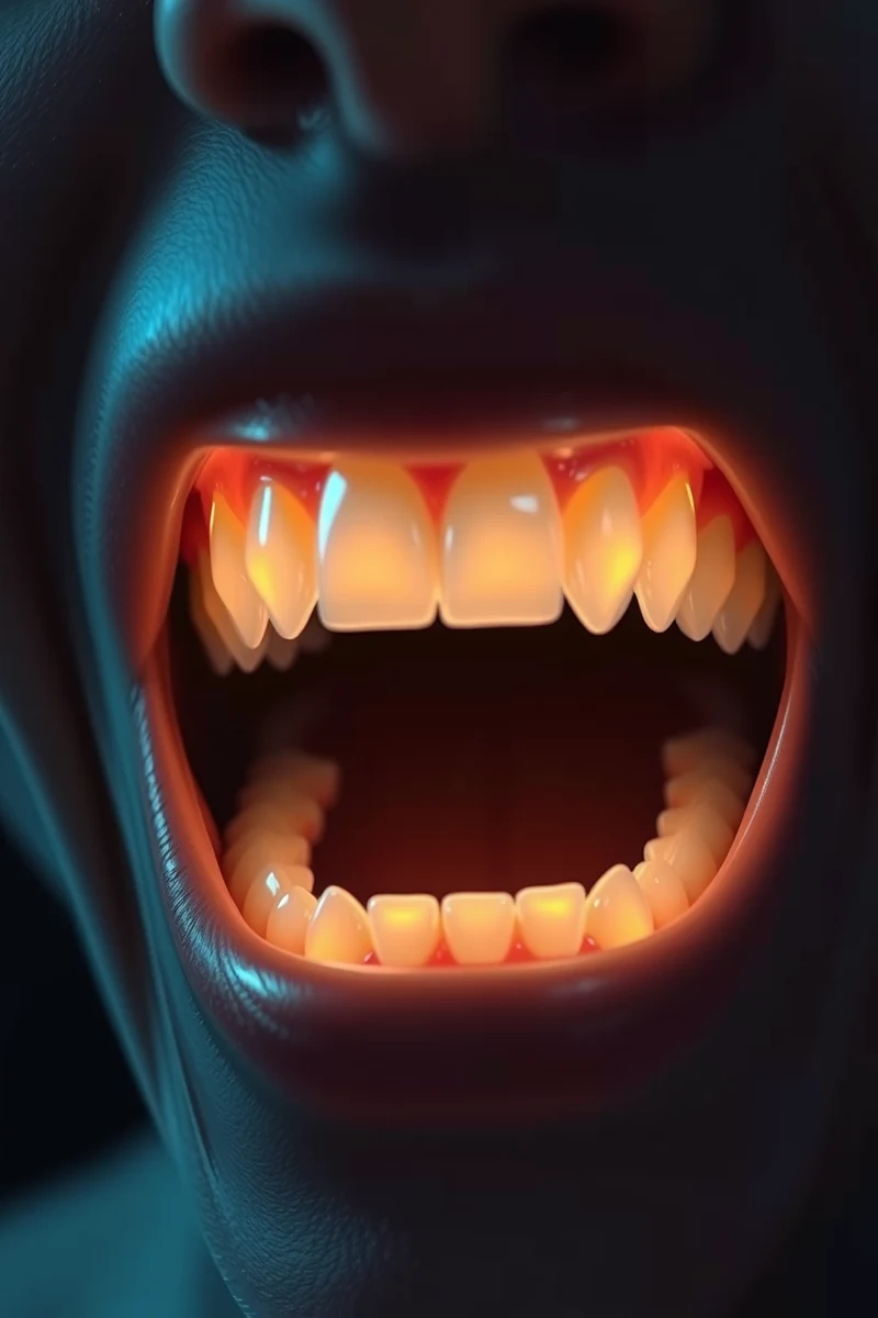 Spitting Out Teeth Without Pain