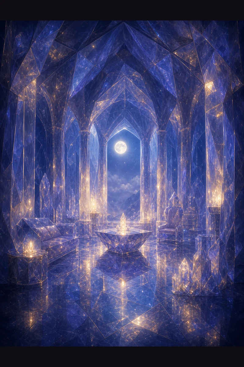 Summoning A Crystal Room in a Lucid Dream
