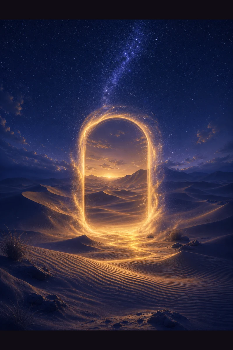 Summoning A Desert in a Lucid Dream