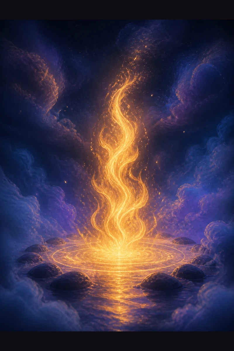 Summoning A Fire in a Lucid Dream