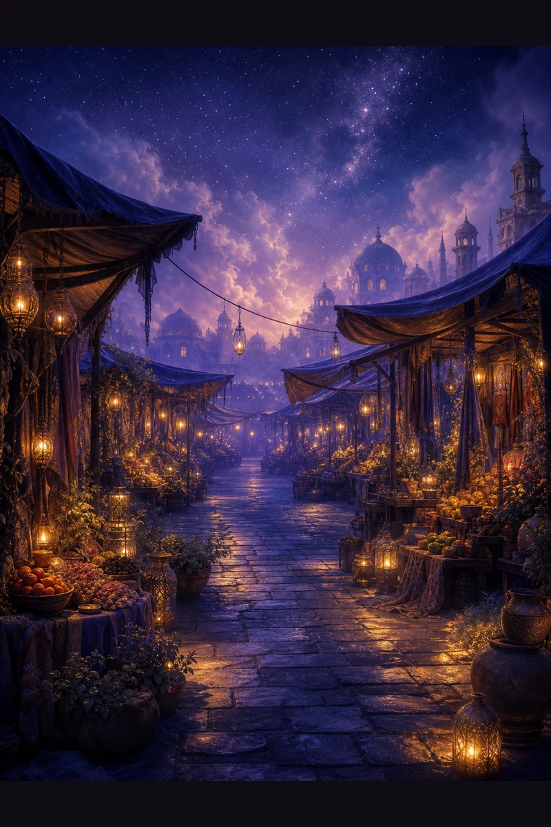 Summoning A Market in a Lucid Dream