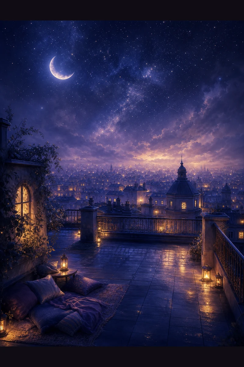 Summoning A Rooftop in a Lucid Dream