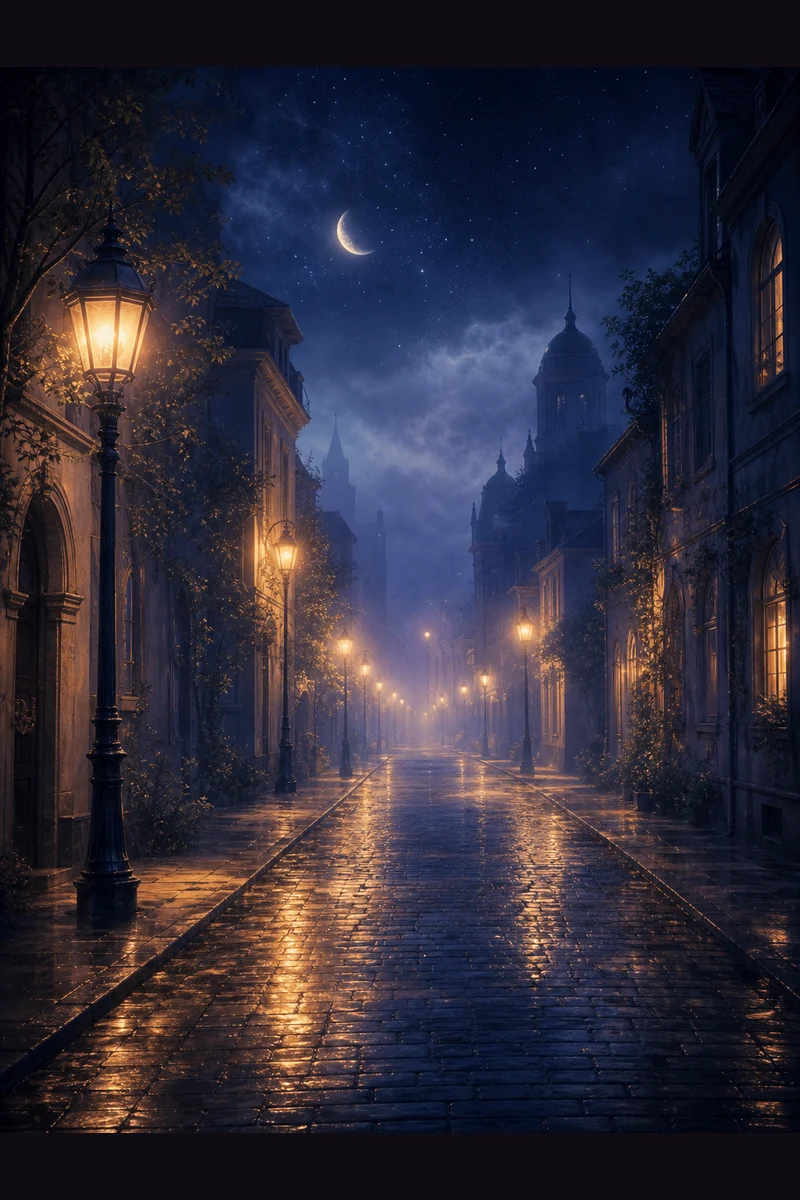 Summoning A Silent Street in a Lucid Dream