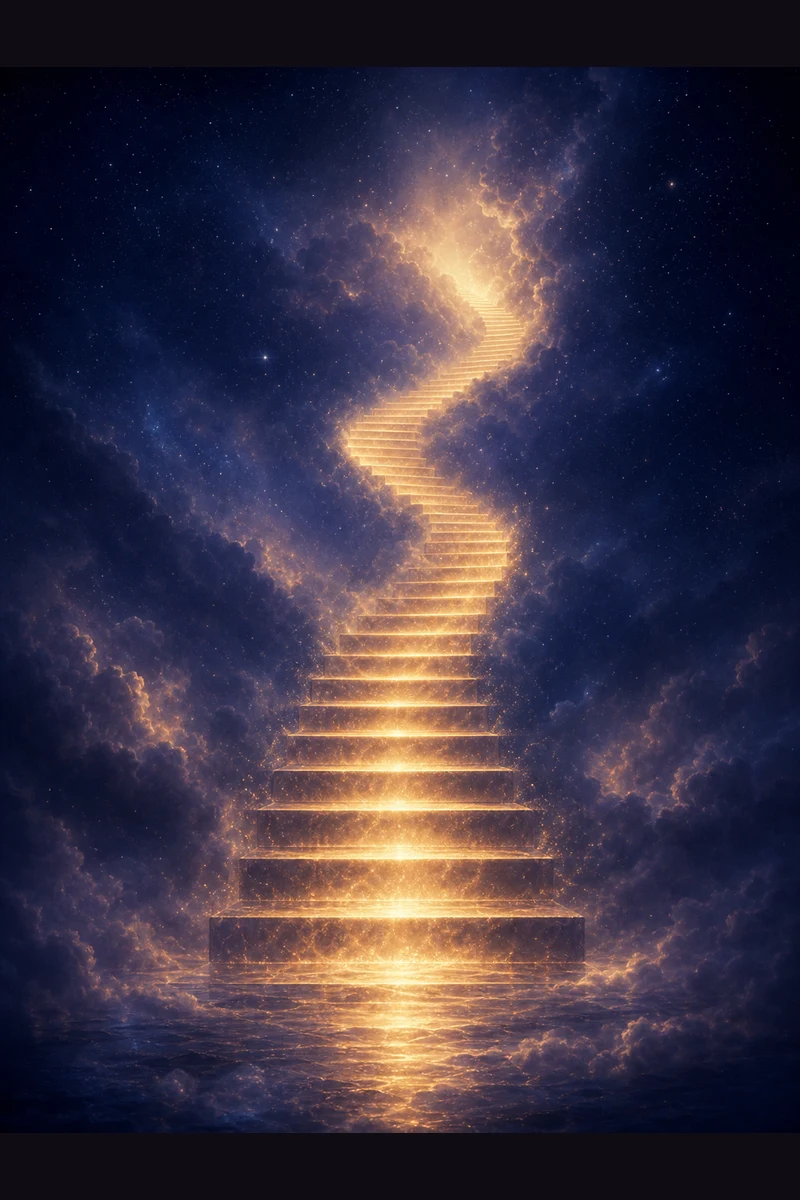 Summoning A Staircase Of Light in a Lucid Dream