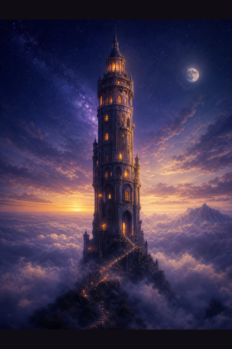 Summoning A Tower in a Lucid Dream