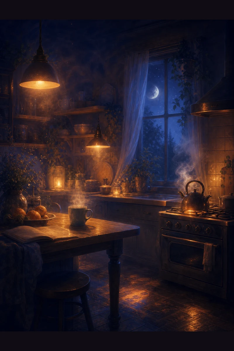 Summoning A Warm Kitchen in a Lucid Dream