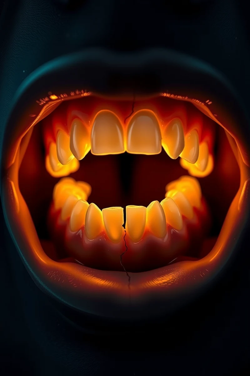 Teeth Breaking Before a Presentation