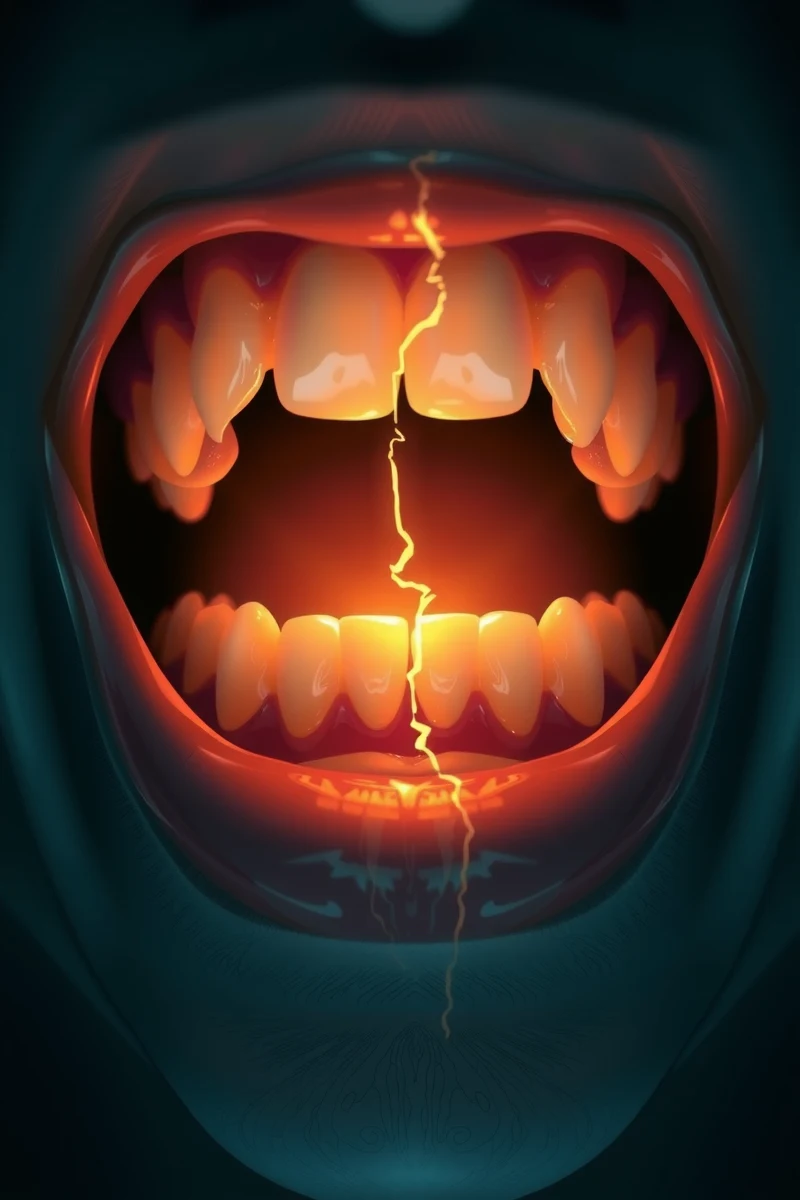 Teeth Breaking With Shame