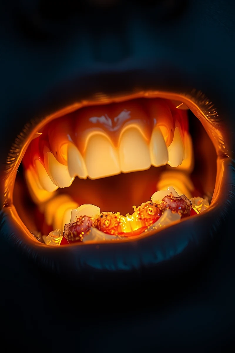 Teeth Crumbling And No One Notices
