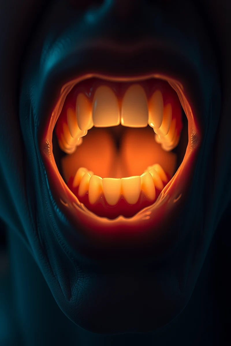 Teeth Falling Out While Trying to Speak