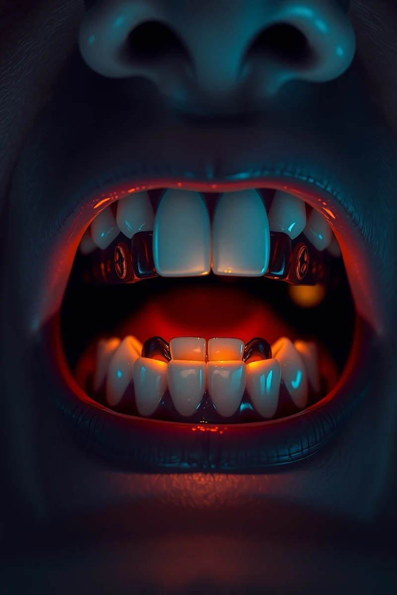Teeth Turning Black After an Argument