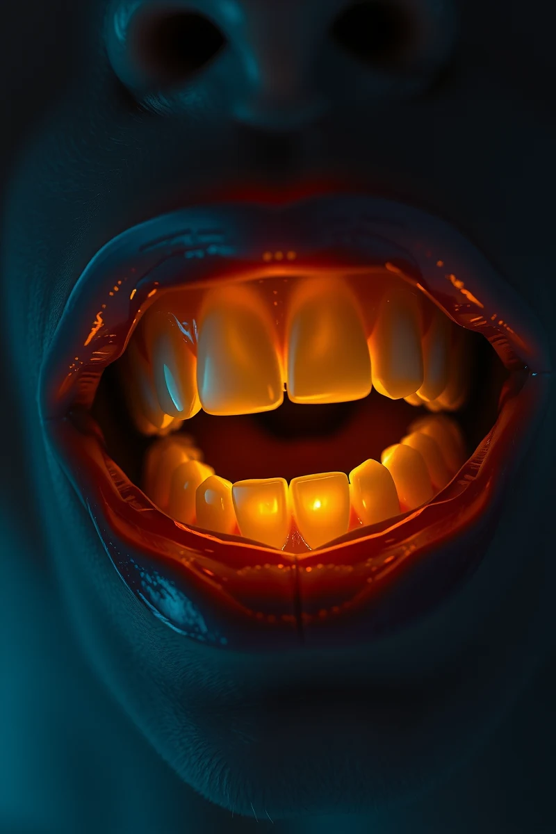 Teeth Turning Black Without Pain