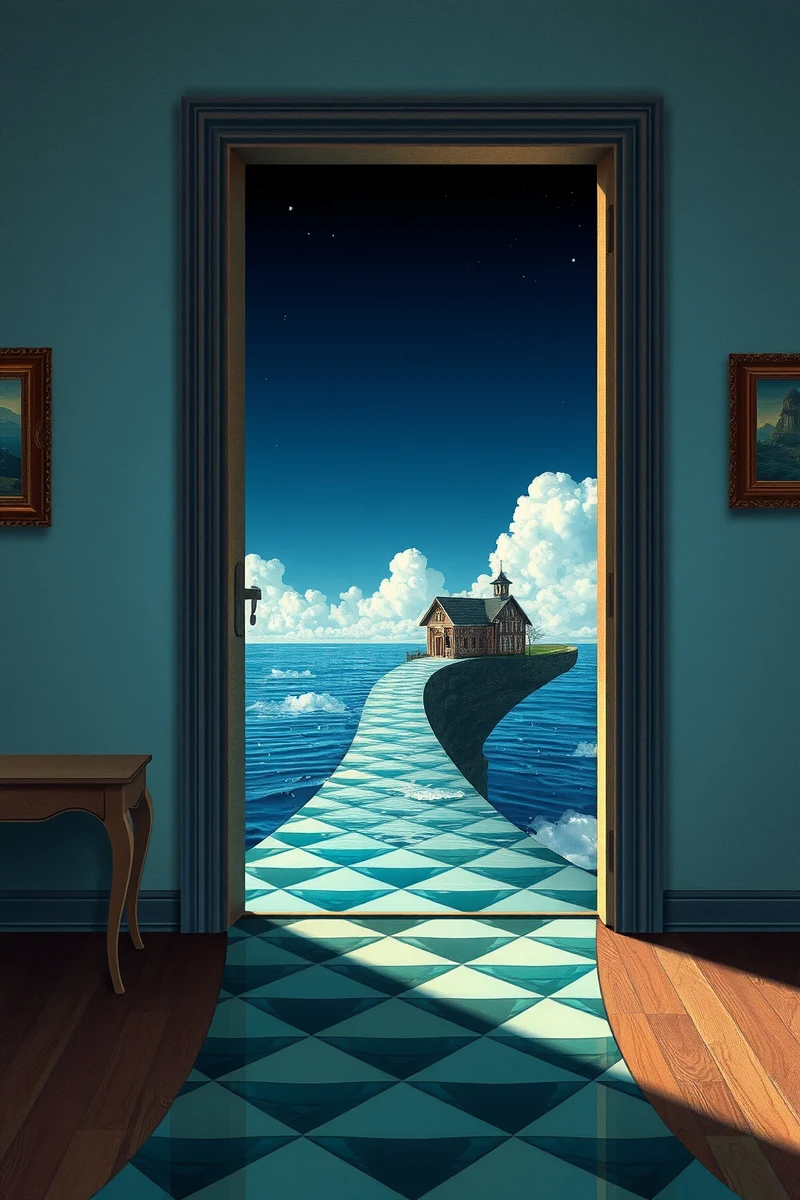 The dream did not have a plot, only a scene — A Bird Made Of Glass On A Road Made Of Glass