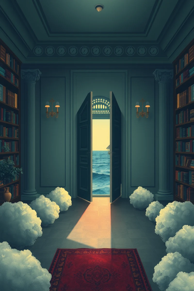 The dream did not have a plot, only a scene — A Library Under The Ocean In A Garden With No Ground