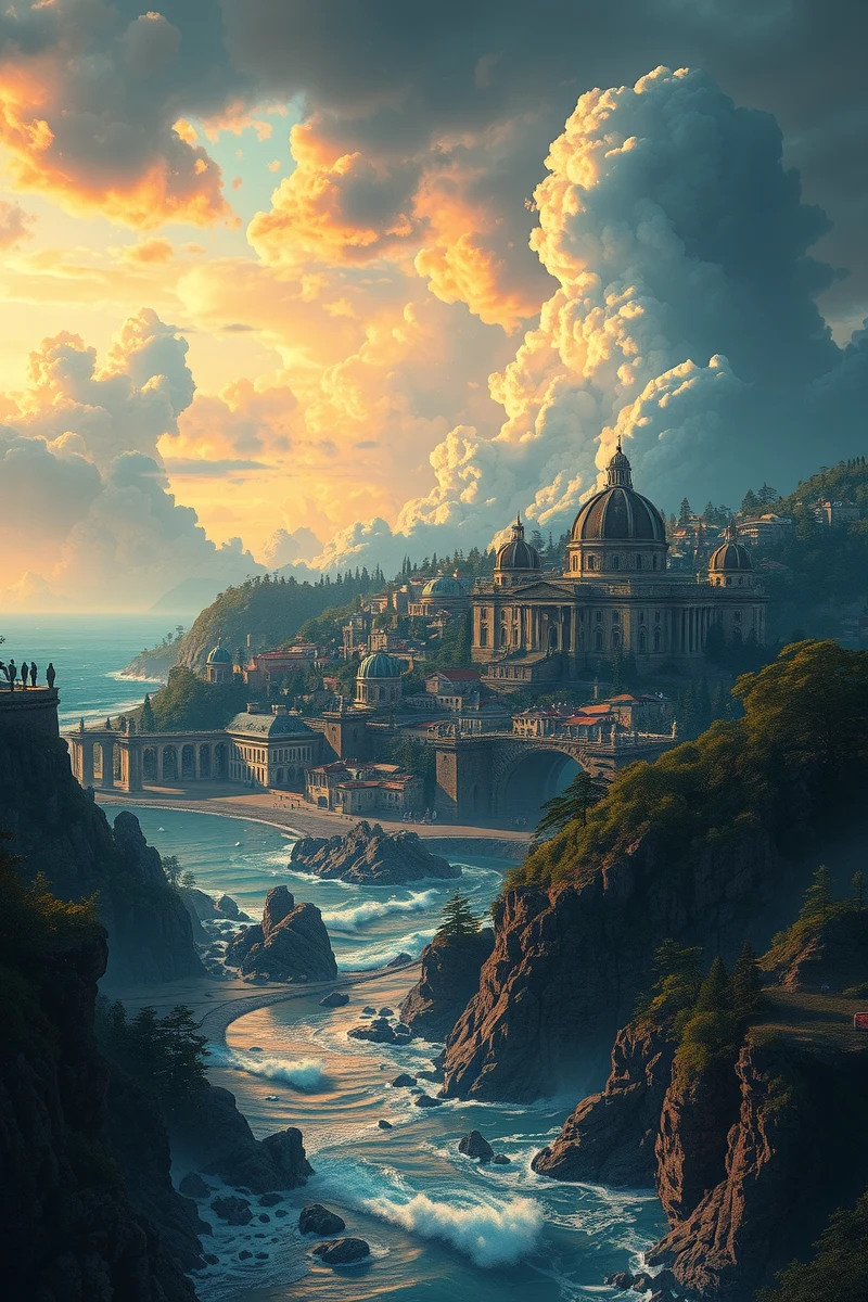 The dream lasted so long that it felt like a whole day had pas — A Book That Wrote Itself A Coastal City