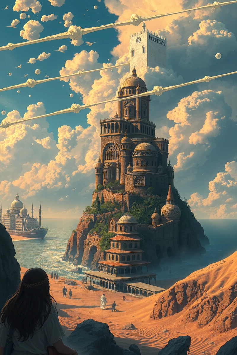 The dream lasted so long that it felt like a whole day had pas — A Book That Wrote Itself A Desert Market