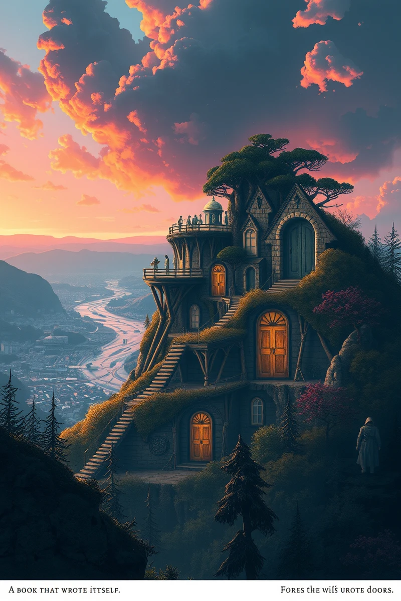 The dream lasted so long that it felt like a whole day had pas — A Book That Wrote Itself A Forest With Doors