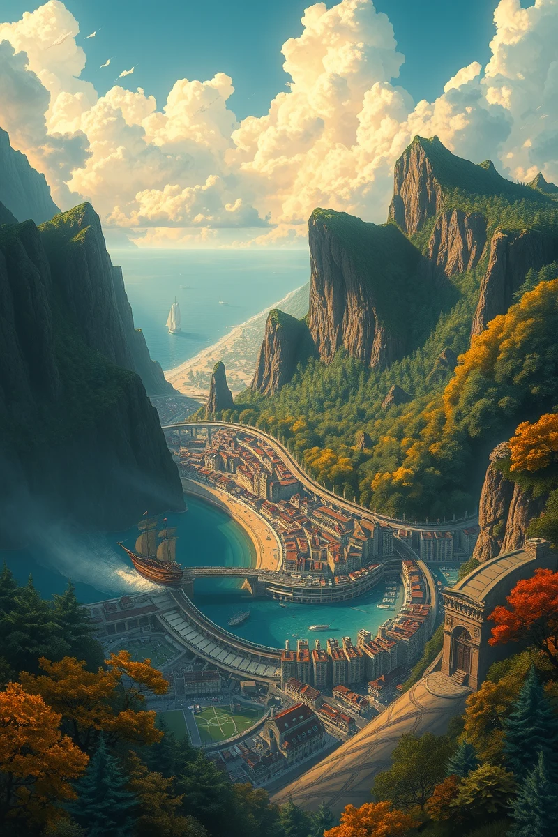 The dream lasted so long that it felt like a whole day had pas — A Changing Map A Coastal City