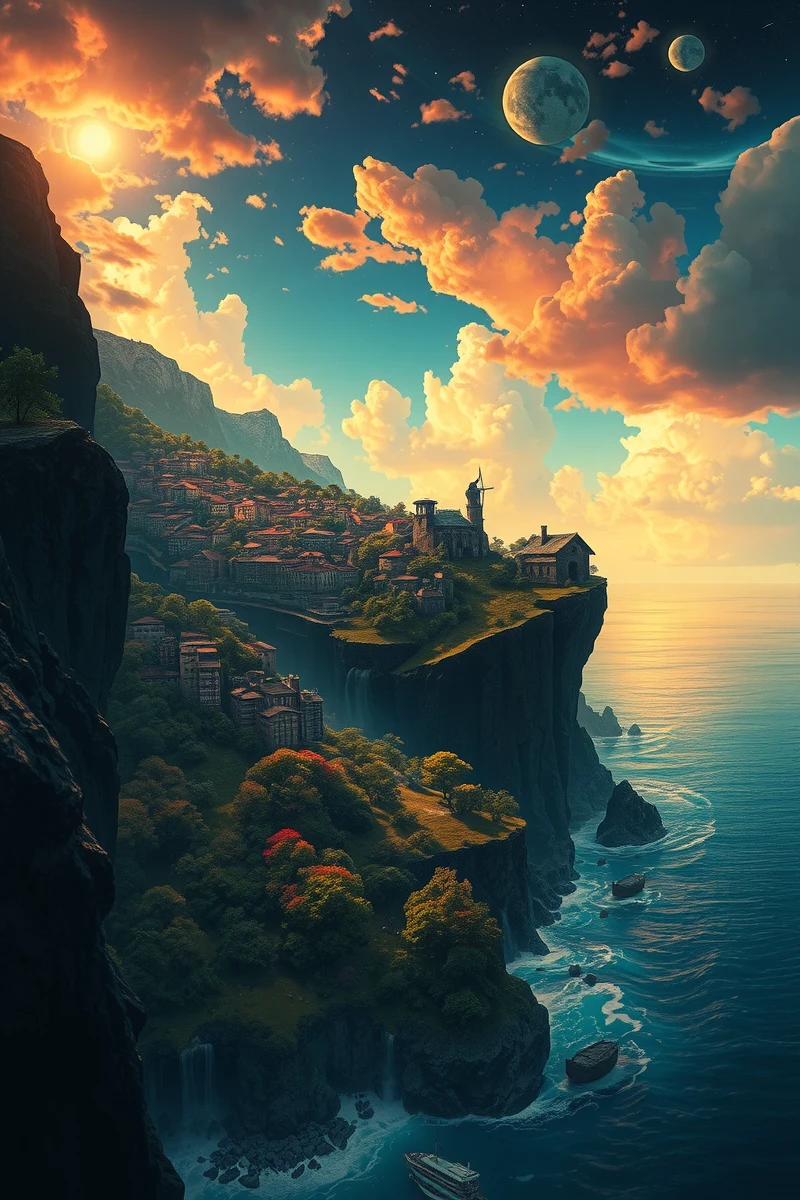 The dream lasted so long that it felt like a whole day had pas — A Changing Map An Island With No Boats
