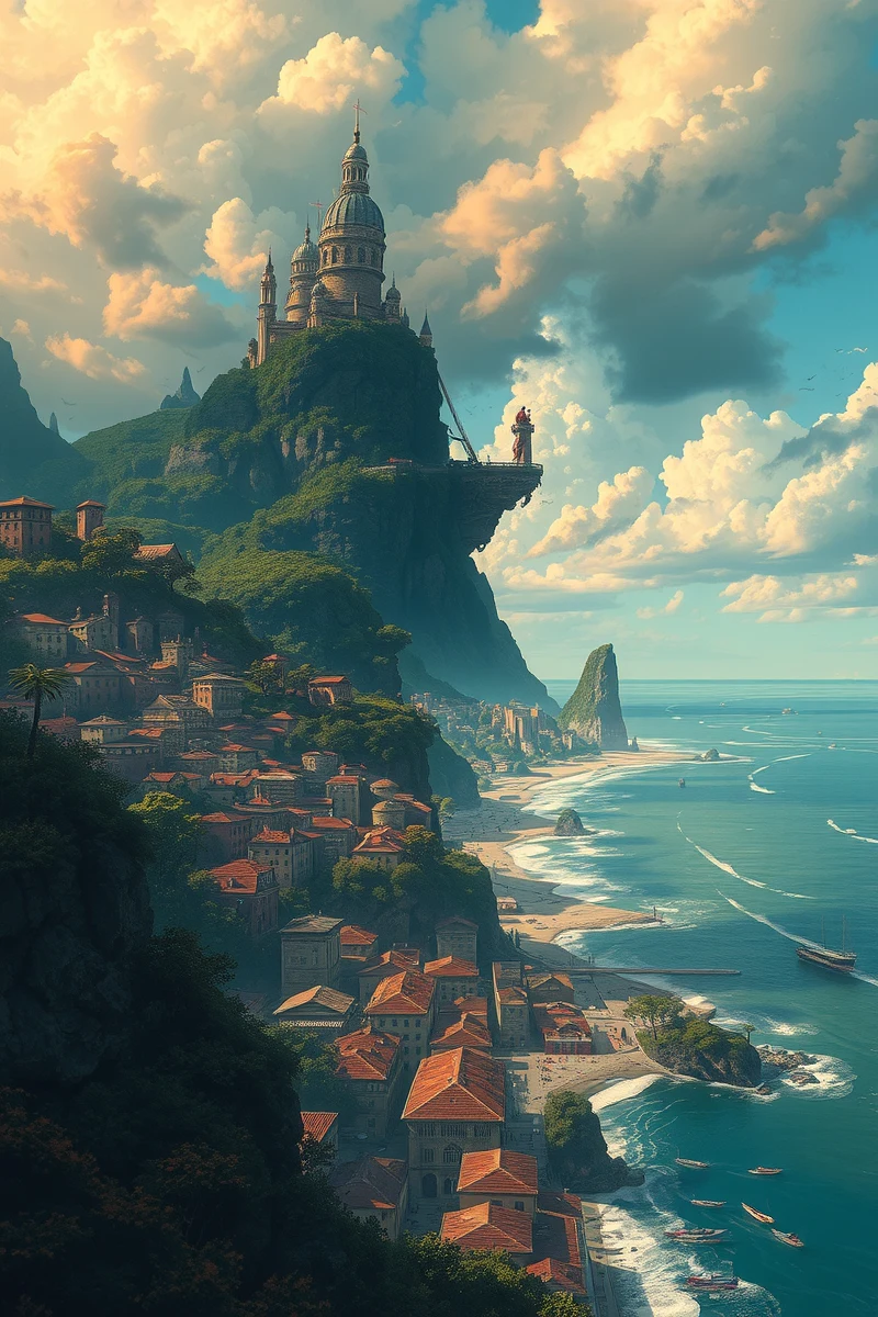 The dream lasted so long that it felt like a whole day had pas — A Golden Coin A Coastal City