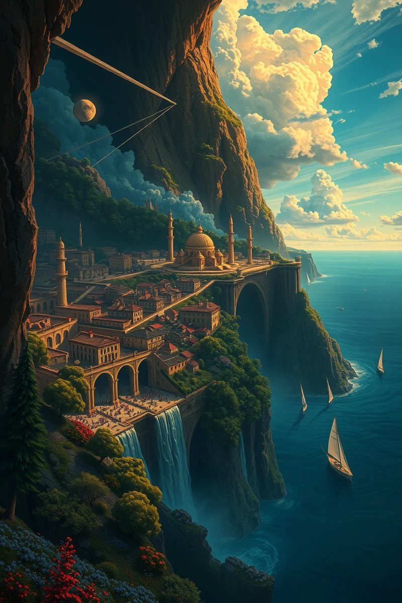 The dream lasted so long that it felt like a whole day had pas — A Golden Coin A Garden Behind A Wall