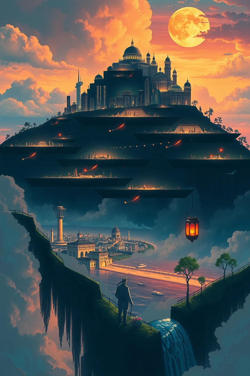 The dream lasted so long that it felt like a whole day had pas — A Lantern A City Under Glass