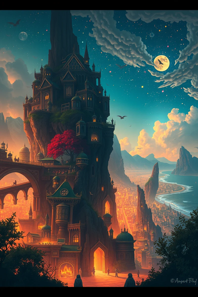 The dream lasted so long that it felt like a whole day had pas — A Lantern A Desert Market