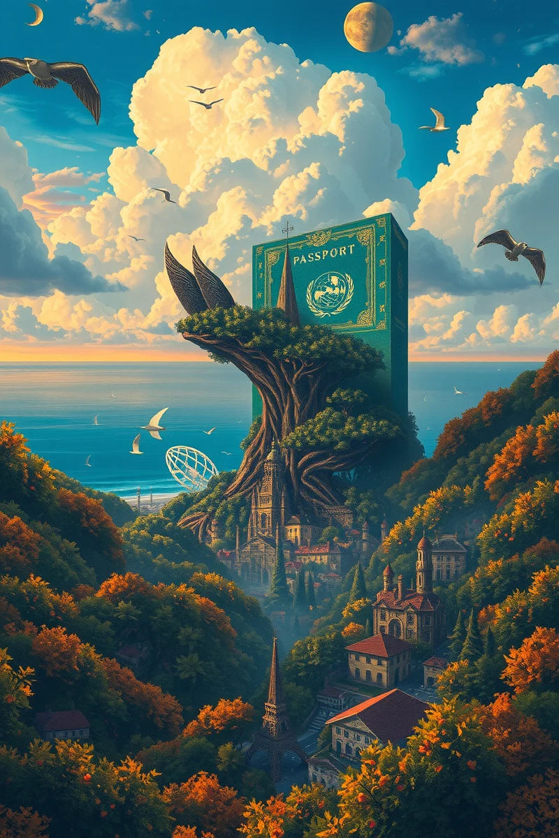The dream lasted so long that it felt like a whole day had pas — A Passport With No Photo A City Under Glass