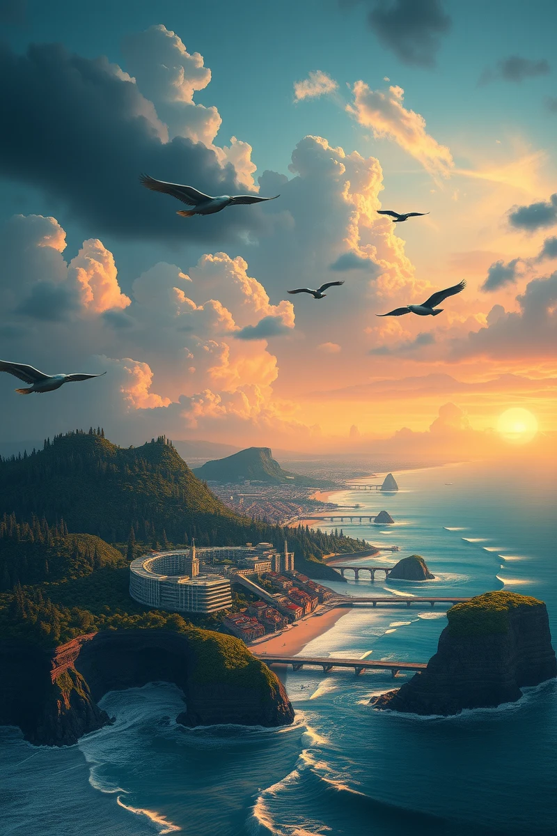 The dream lasted so long that it felt like a whole day had pas — A Passport With No Photo A Coastal City