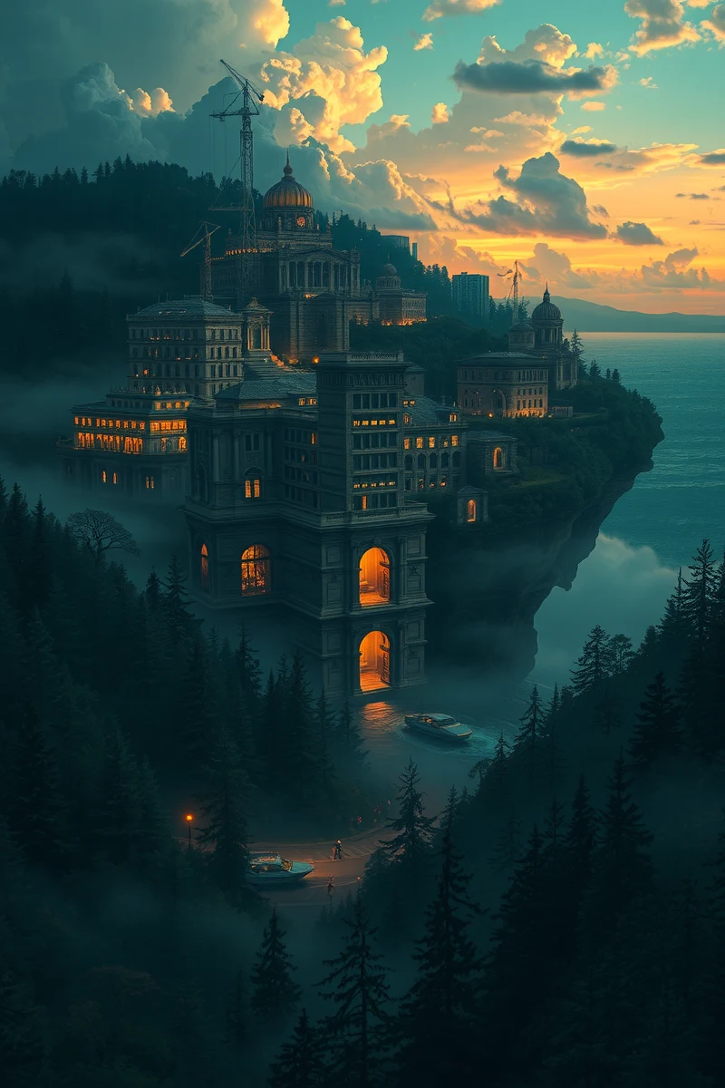 The dream lasted so long that it felt like a whole day had pas — A Passport With No Photo A Forest With Doors