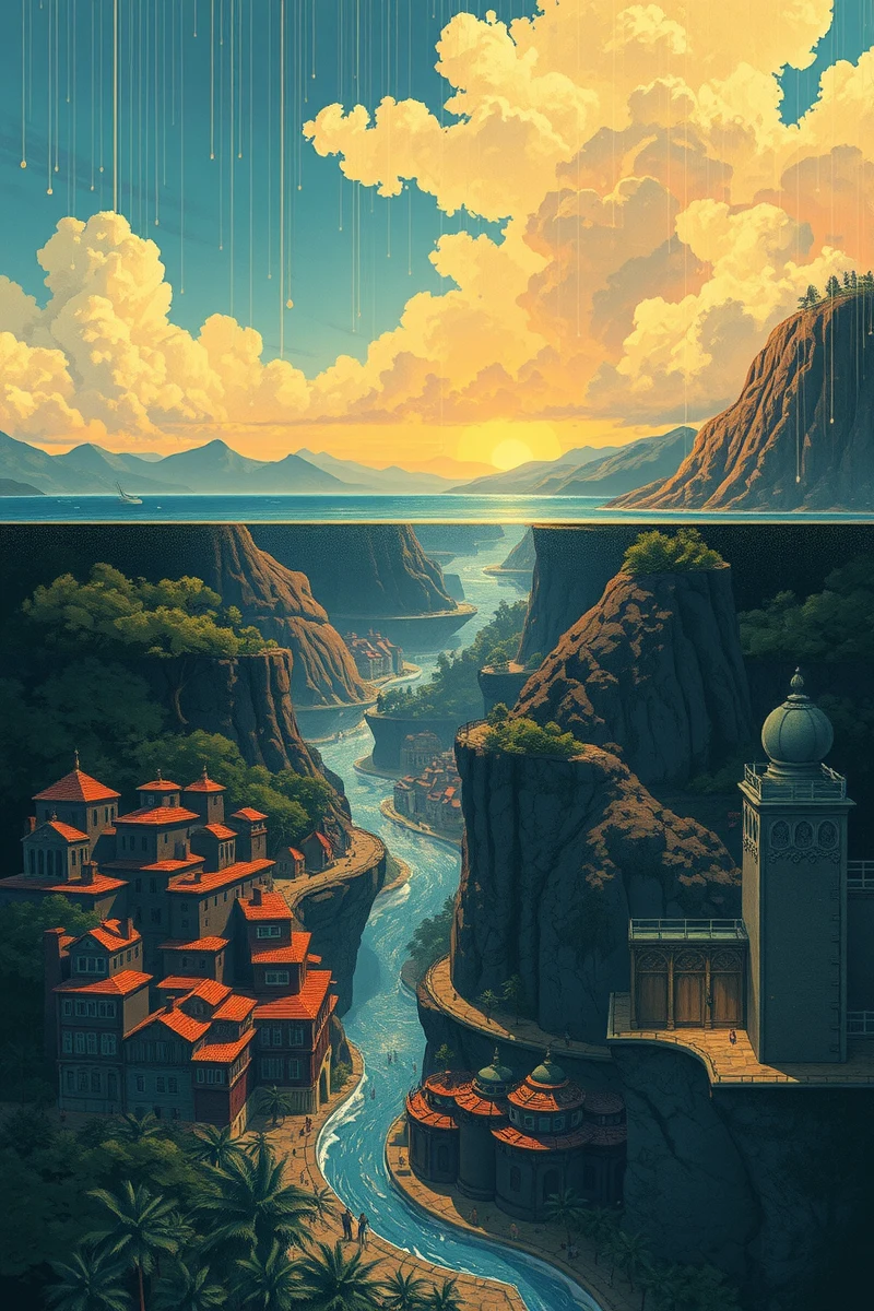 The dream lasted so long that it felt like a whole day had pas — A Suitcase Full Of Rain A Hotel That Rearranged Itself