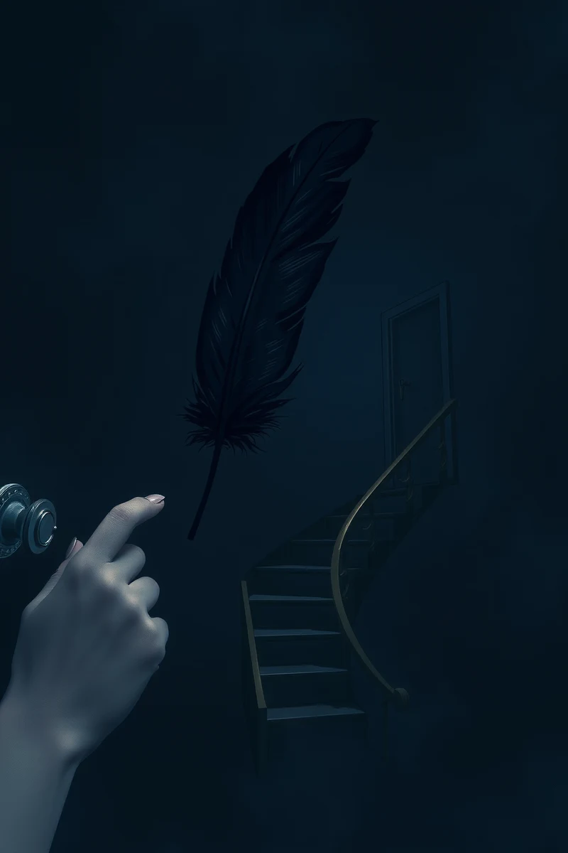 There was only one image — A Black Feather A Dark Stairwell