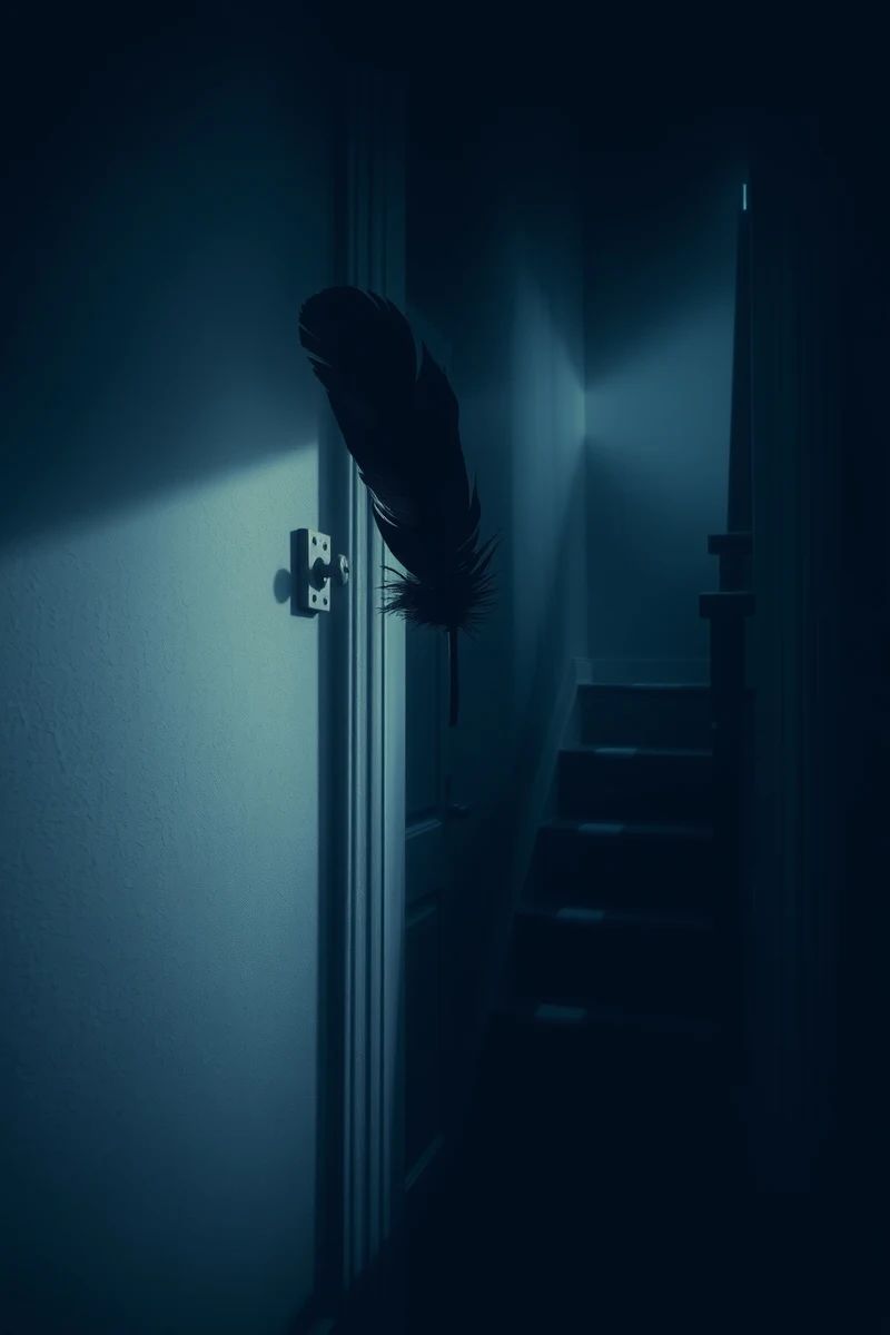 There was only one image — A Black Feather A Silent Bedroom