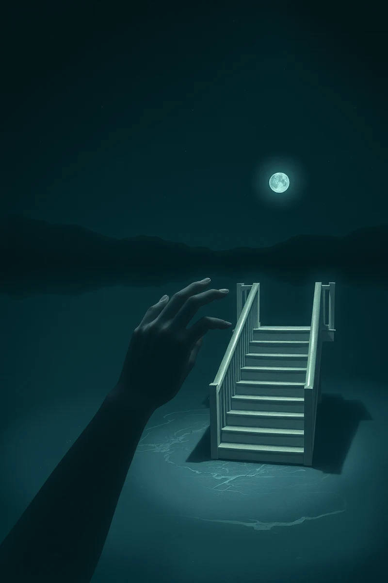 There was only one image — A Broken Comb A Beach At Night