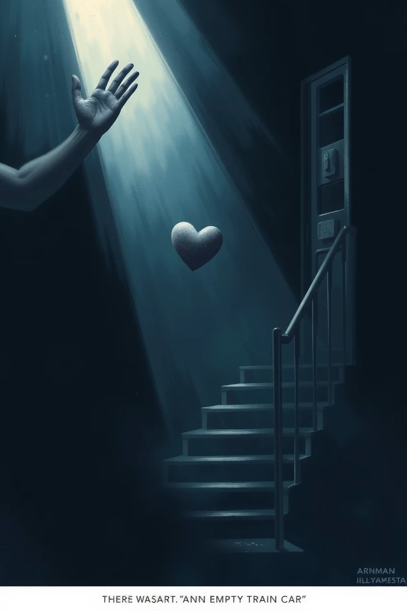 There was only one image — A Stone Heart An Empty Train Car