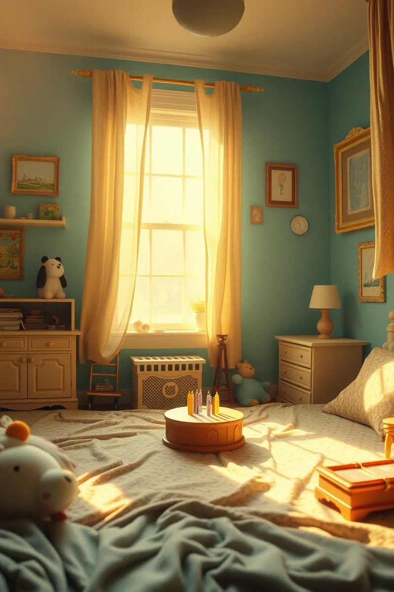 This is one of the first dreams I remember from childhood — A Blanket A Birthday Party With No Guests