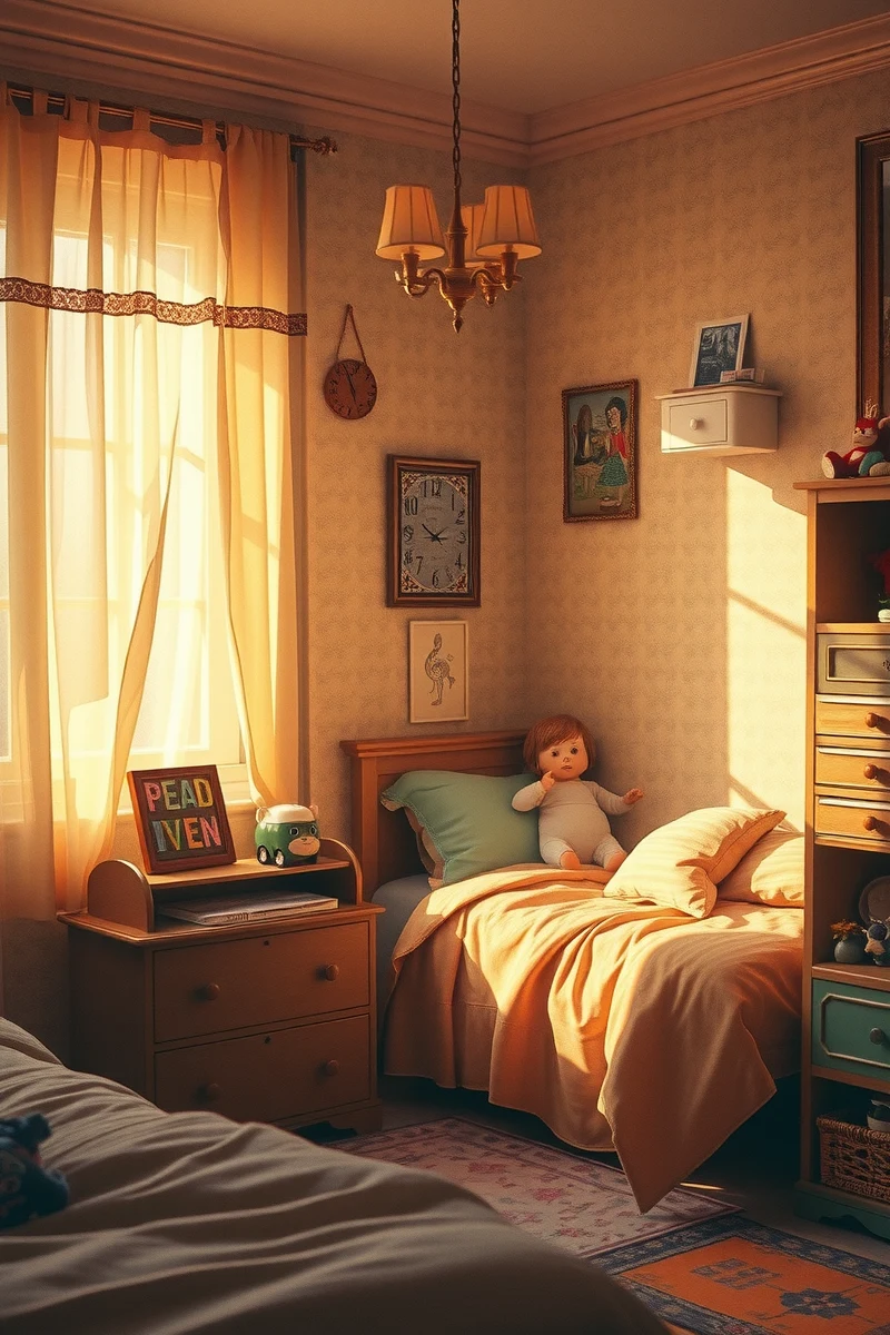 This is one of the first dreams I remember from childhood — A Music Box My Childhood Bedroom