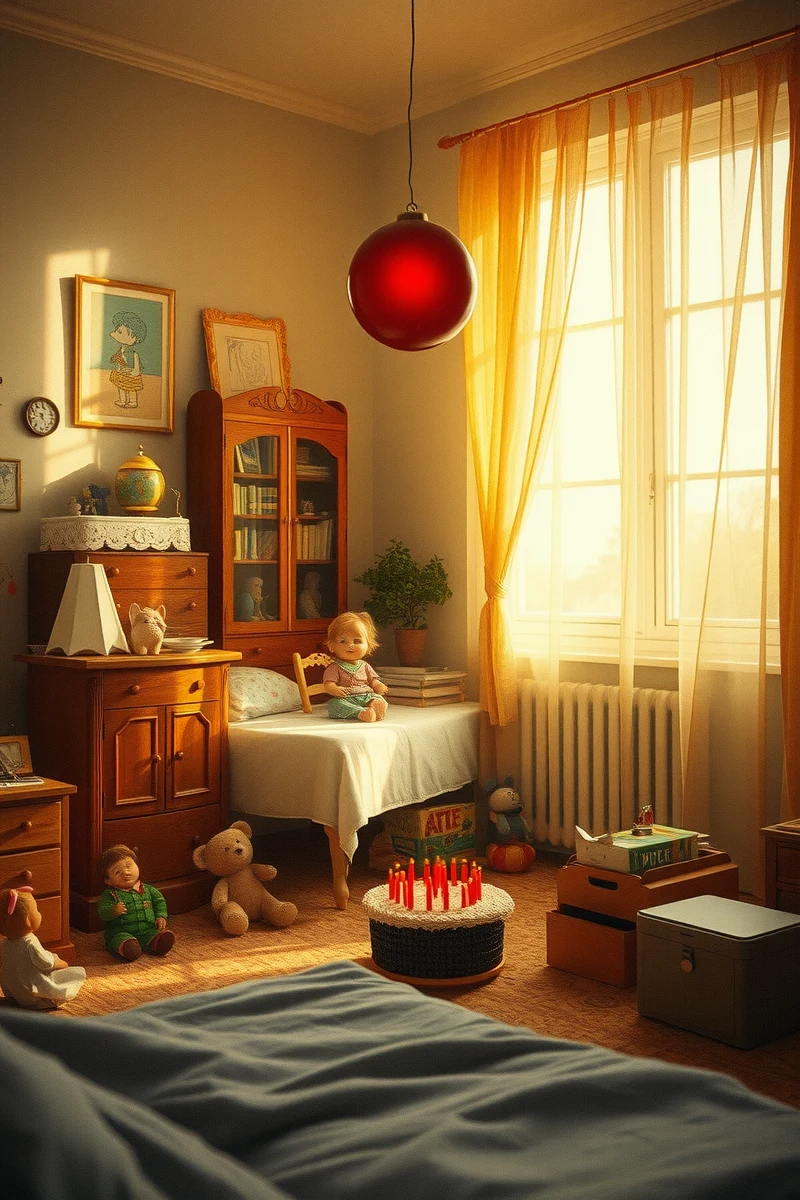 This is one of the first dreams I remember from childhood — A Red Ball A Birthday Party With No Guests