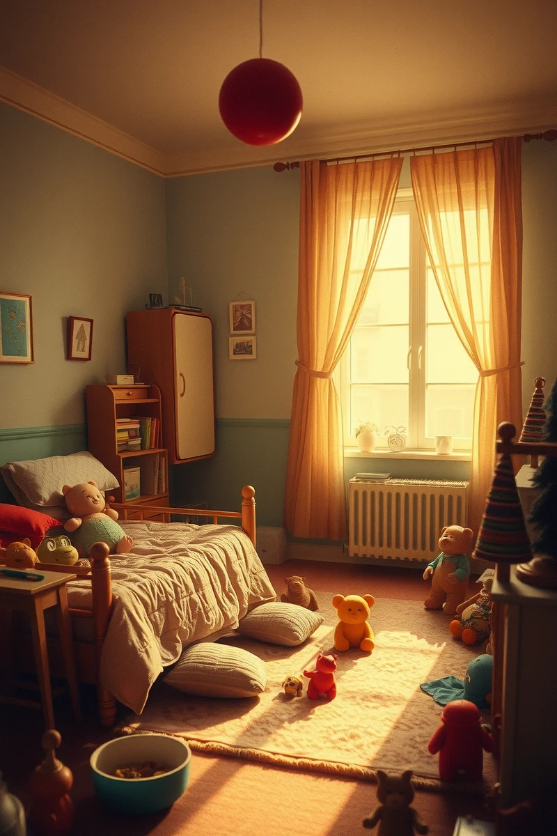 This is one of the first dreams I remember from childhood — A Red Ball A Garden Full Of Toys