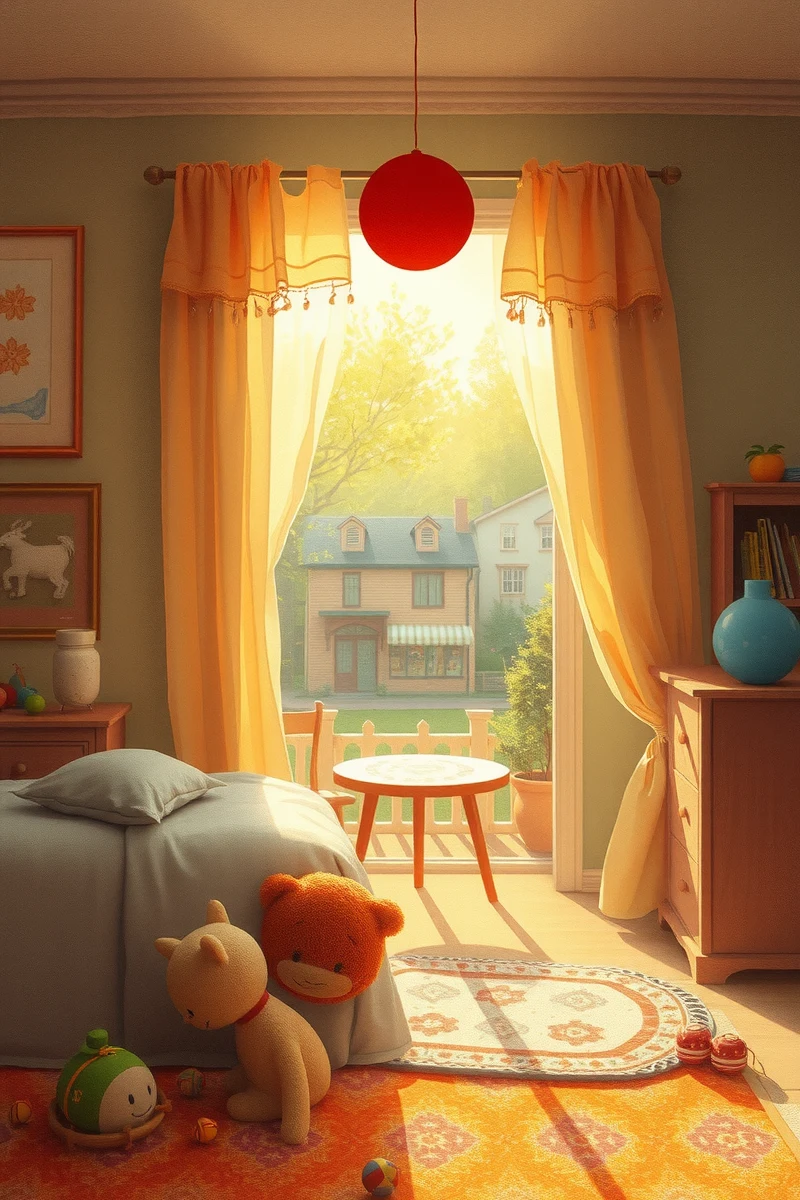 This is one of the first dreams I remember from childhood — A Red Ball A Street Where I Used To Live