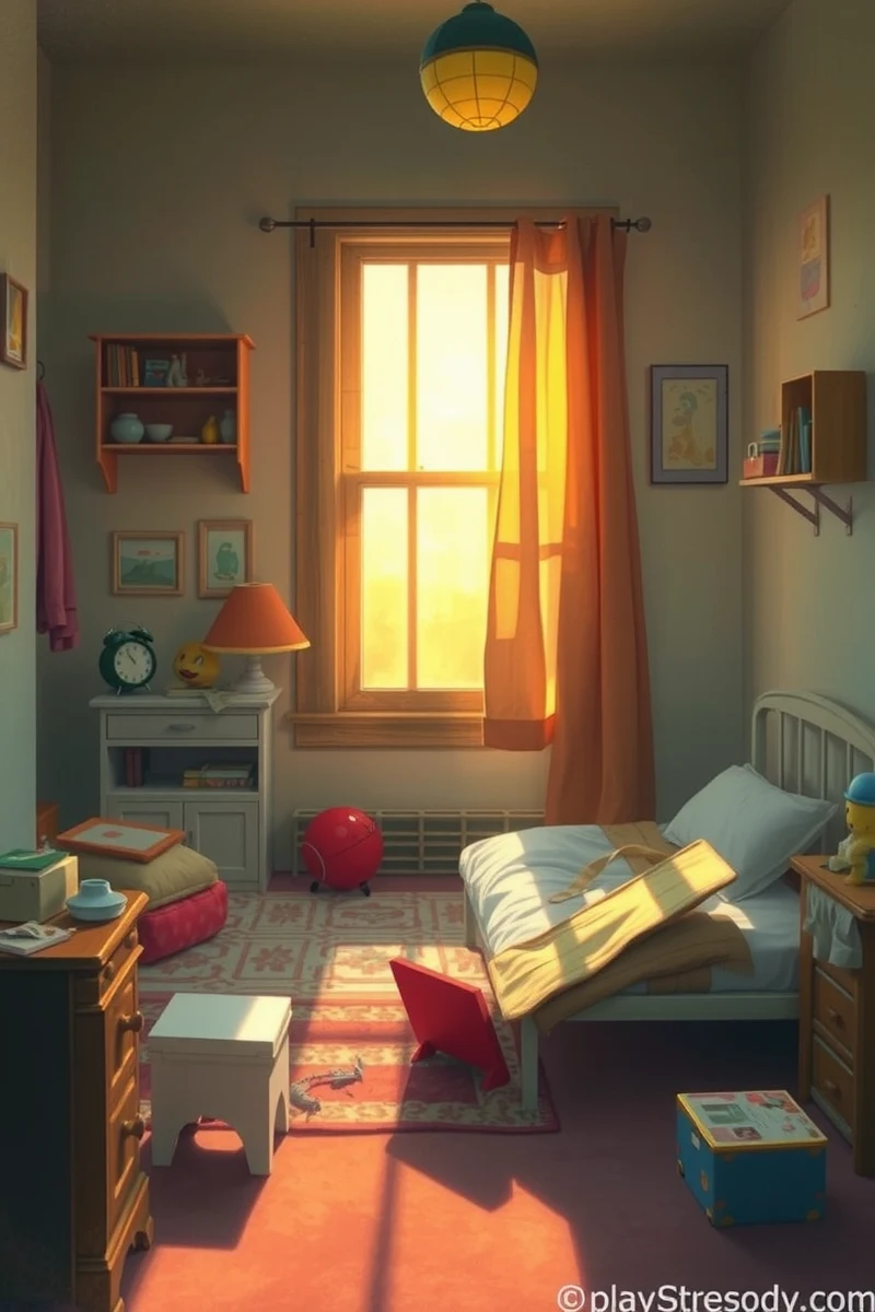 This is one of the first dreams I remember from childhood — A Red Ball The School Playground