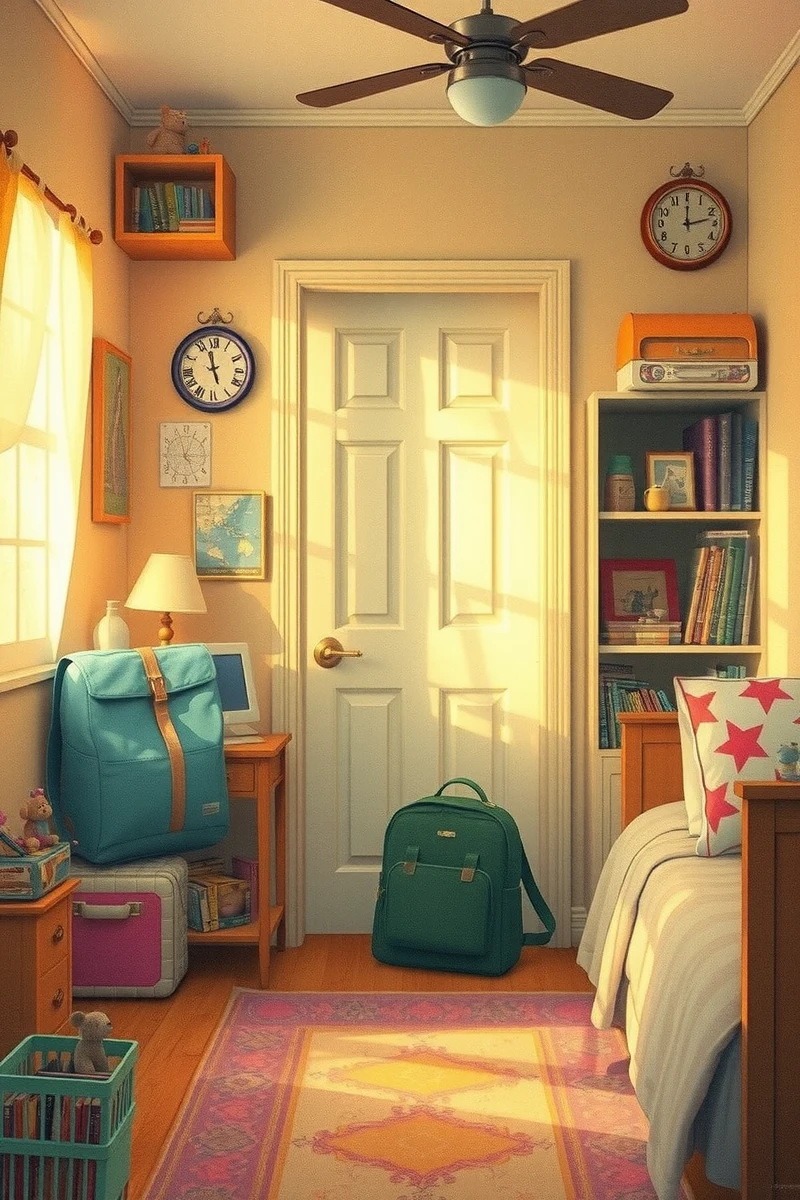 This is one of the first dreams I remember from childhood — A School Bag A Hallway Too Tall For Me