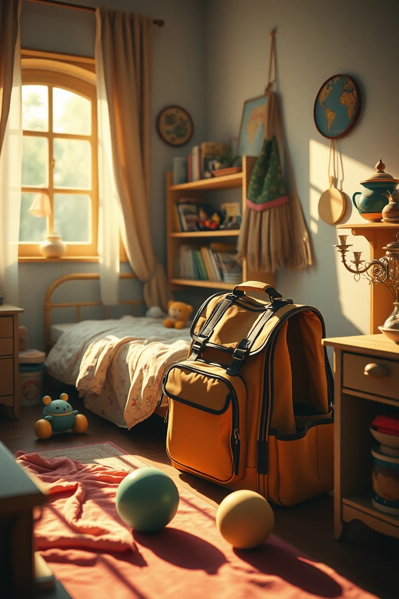 This is one of the first dreams I remember from childhood — A School Bag The Old Kitchen