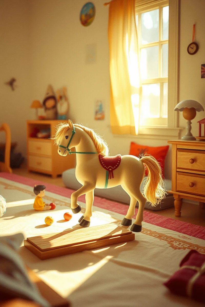 This is one of the first dreams I remember from childhood — A Toy Horse A Birthday Party With No Guests