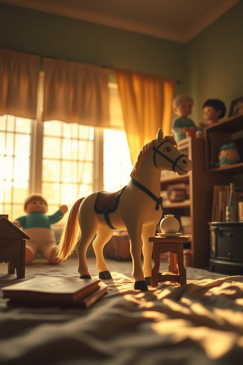 This is one of the first dreams I remember from childhood — A Toy Horse A Classroom With No Teacher