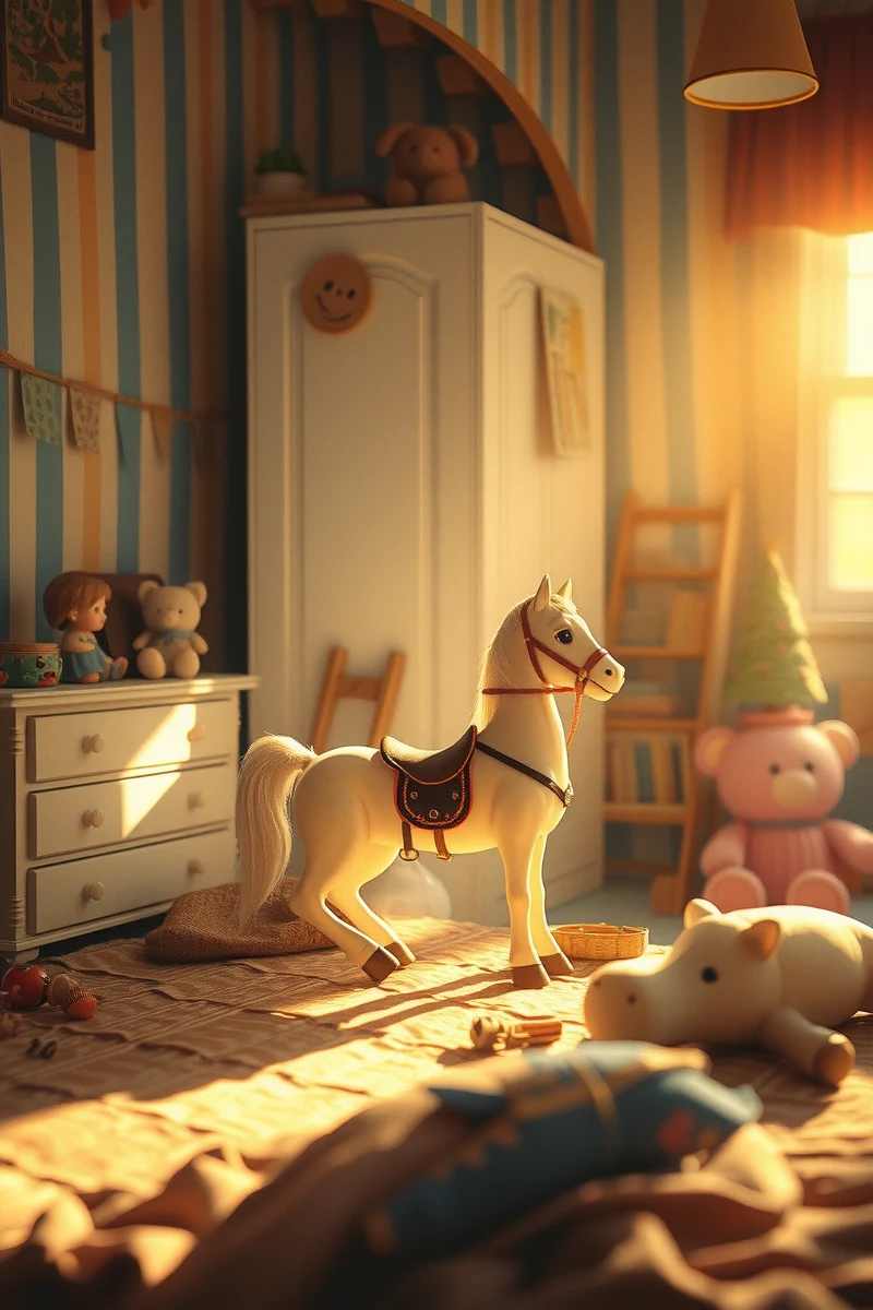 This is one of the first dreams I remember from childhood — A Toy Horse A Staircase I Could Not Climb