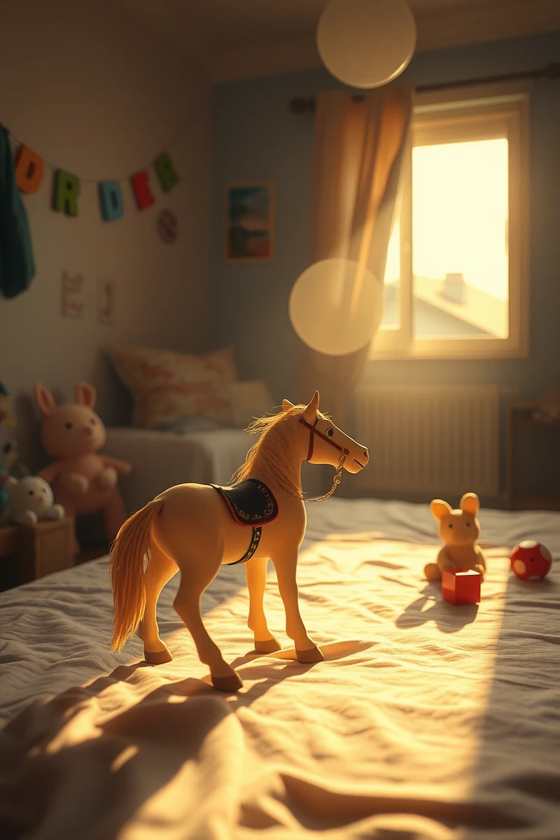 This is one of the first dreams I remember from childhood — A Toy Horse A Street Where I Used To Live